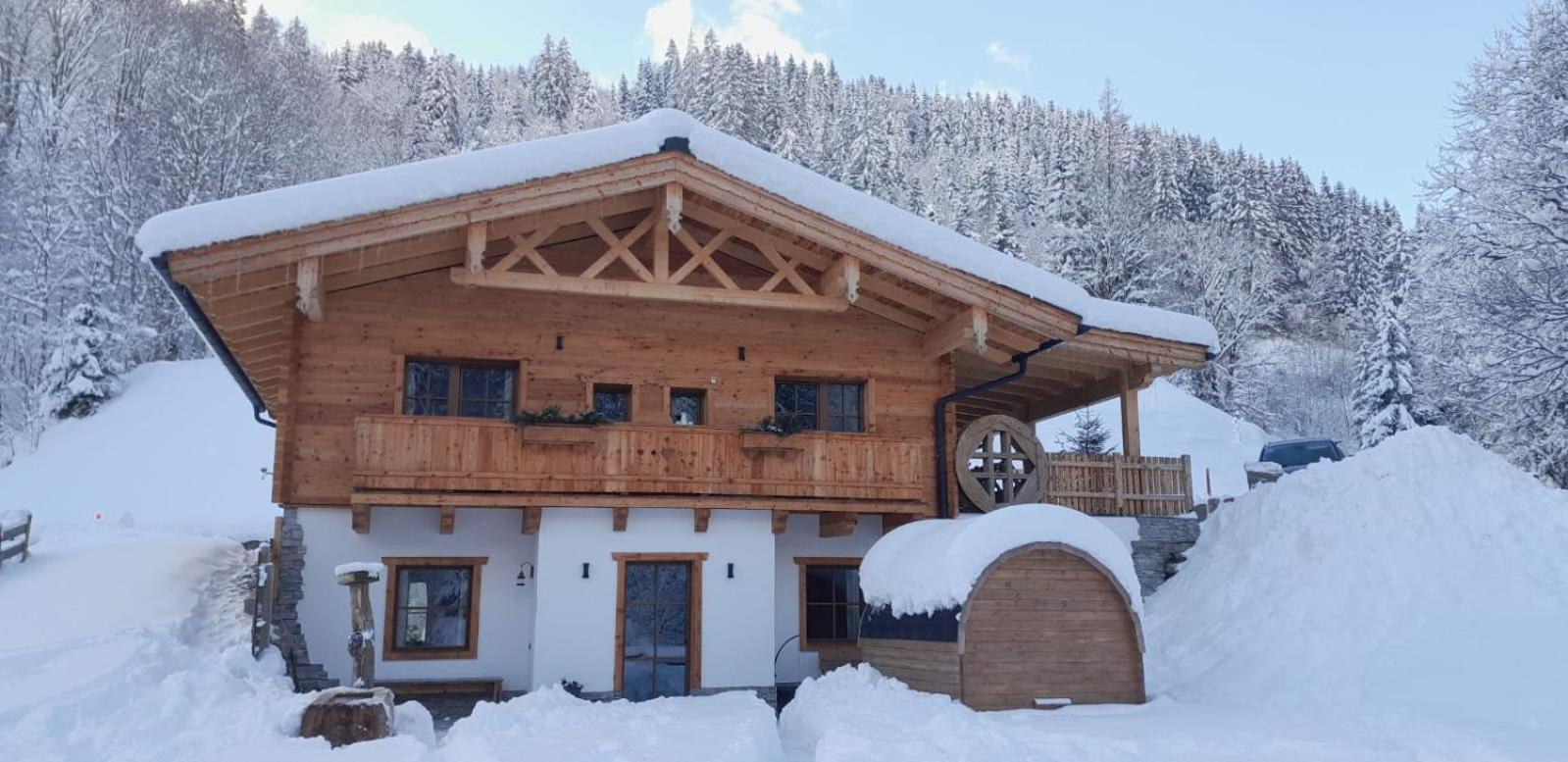 Riedlfeld Chalet ดีนเทน อัม โฮคเคอนิก ภายนอก รูปภาพ