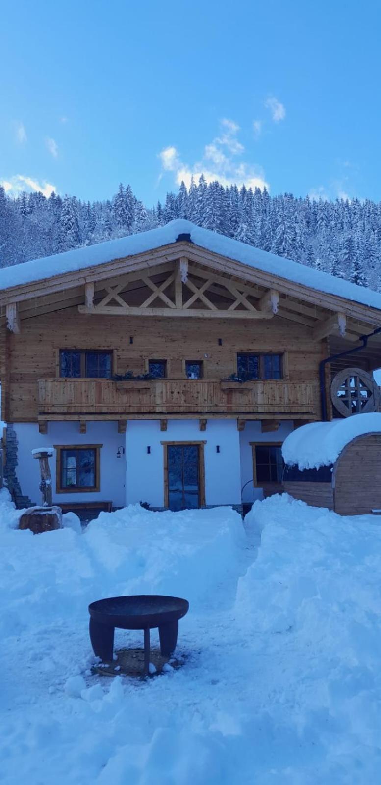 Riedlfeld Chalet ดีนเทน อัม โฮคเคอนิก ภายนอก รูปภาพ